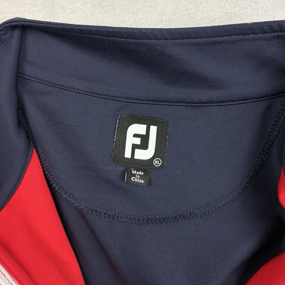 FootJoy Golf Vest Mens XL Red Blue Ryder Cup Whistling Straits 2020 Gilet - Picture 8 of 10